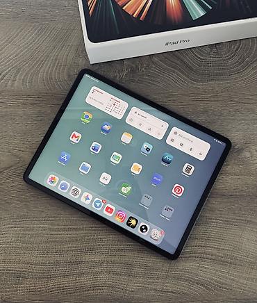 айпады бишкек: Планшет, Apple, память 1 ТБ, 12" - 13", 5G, Б/у, Классический цвет - Черный — 4