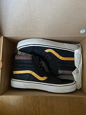 si duxusu: Vans qadın idman ayaqqabısı - Rənglər: qara üst hissə, sarı “side — 1