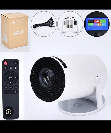 wanbo t6 max: Проектор HY300 Ultra HD (портативный, с подставкой) - Компактный — 1