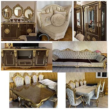 Qonaq dəsti satılır 2800₼. Əla vəziyyətdədi. Baha alınıb. Keyfiyyətli