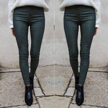 Pantalone: ⬆️⬆️⬆️ pantlone od eko koze sa elastinom za vitkiji i puniji stas u — 7