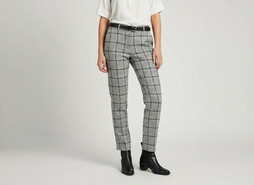Women's Pants: H&M, Spodnie materiałowe damskie, rozmiar S