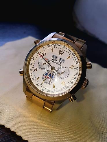 Аксессуары: Классические часы часы, Rolex, Латунь, Финляндия, Водонепроницаемые, Мужские, Новый — 3