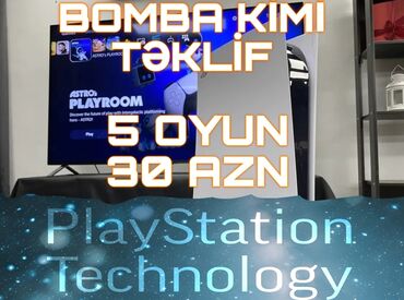 PS5 (Sony PlayStation 5): Diqqət!!! Oyunlari yalniz biz seçəndən sonra siz tərəfdən 2 oyun