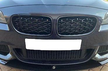limovi: DIAMOND MASKE BUBREZI RESETKE GRILOVI BMW 5 F10 F11 - CRNI | DIAMOND — 3