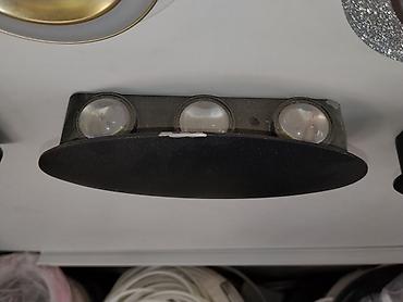 smart light: Настенный светильник (бра) с тремя светодиодными линзами. - Корпус — 2
