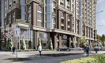 archa group: 1 комната, 57 м², Ак-Кеме Элитка, 14 этаж, ПСО (под самоотделку) — 3
