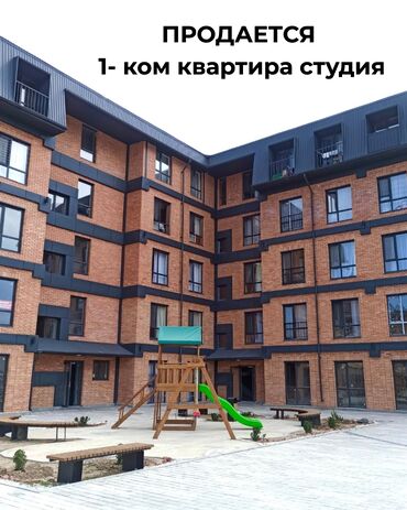 дом на иссык куле: 1 комната, 42 м², Элитка, 1 этаж, ПСО (под самоотделку)