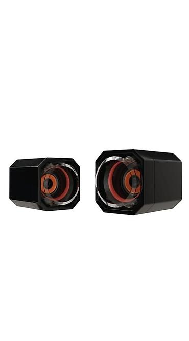 oyun qulaqlıqları: Məhsul: Kompakt masaüstü stereo dinamiklər (2 ədəd) - İki hissəli — 1
