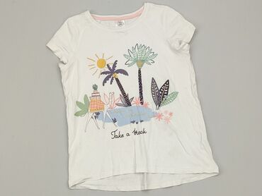 koszulka koszykarska z własnym nadrukiem: Koszulka, Little kids, 9 lat, 128-134 cm, stan - Dobry