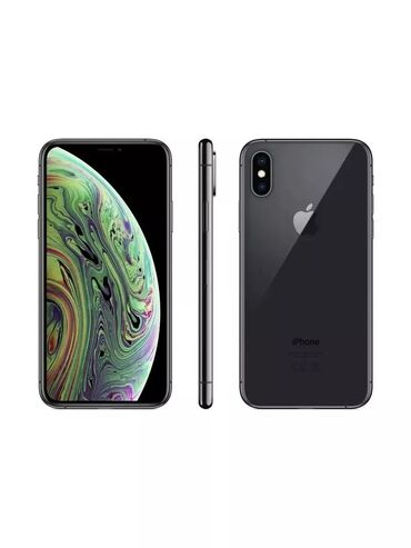 Apple iPhone: IPhone Xs, Б/у, 64 ГБ, Черный, 100 %