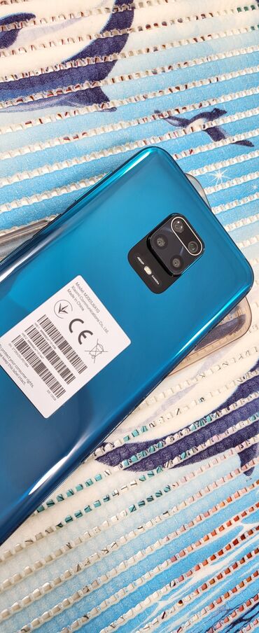 xiaomi телефон: Xiaomi, Redmi Note 9S, Б/у, 128 ГБ, цвет - Голубой, 2 SIM