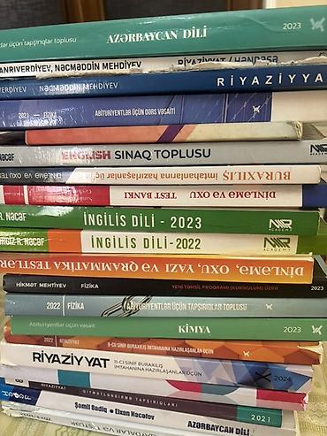 Testlər: Məhsul: Abituriyent “Test Toplusu” kitabları dəsti. Şəkildə görülən — 5