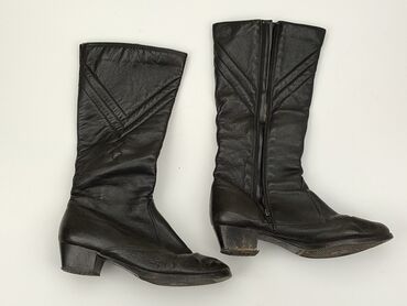 shein damskie bluzki: High boots for women, 36.5, condition - Fair