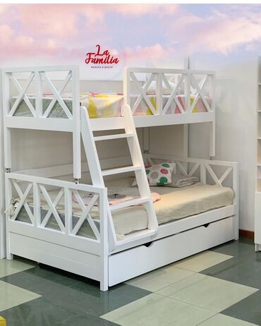 Детские кровати: Двухъярусная кровать, Для девочки, Для мальчика