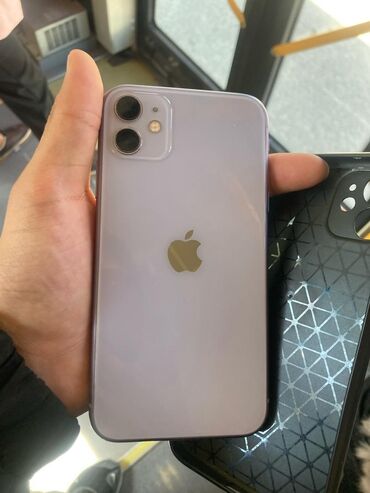 Apple iPhone: IPhone 11, Б/у, 64 ГБ, Коралловый, Защитное стекло, Чехол, 94 %