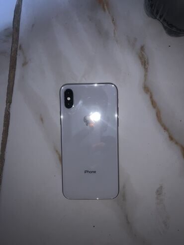 овио кондиционер бишкек: IPhone X, Колдонулган, 256 ГБ, White Titanium, Заряддоочу түзүлүш, 100 %
