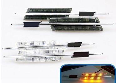 dinamički žmigavci: M LOOK KRISTALNI CRNI LED BOCNI MIGAVCI BMW E46 E90 E60 | /// M Look — 3