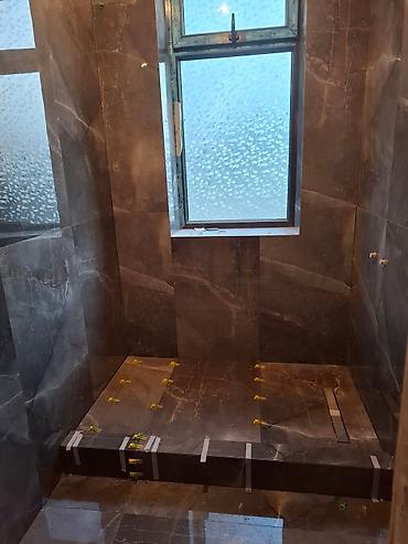 Укладка плитки: Гидроизоляционные работы, Фартук на кухне, Подготовка стен для укладки | Керамогранитая плитка | Раскладка ковром, Вертикальная укладка, Диагональная укладка Больше 6 лет опыта — 2