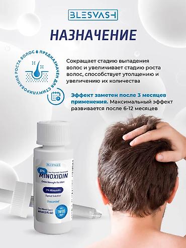 Медтовары: Minoxidin (Миноксидил 5%) для роста волос и бороды ака Киркланд — 7