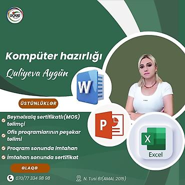 kompüter ustasi: Kompüter kursu: Microsoft Office — 1