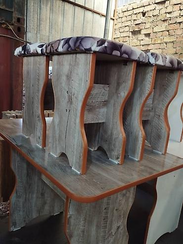 Кухонные столы и стулья: Кухонный стол и стул, Новый, Самовывоз, Платная доставка, цвет - Белый — 4