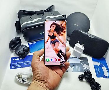 Samsung: Samsung Galaxy S22, Б/у, 512 ГБ, цвет - Розовый, 1 SIM, 2 SIM, eSIM — 1