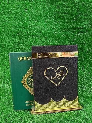 Dini kitablar: Quran qabi ve Quran birlikde hundurluyu 19 smm eni 14 smm Ereb ve — 4