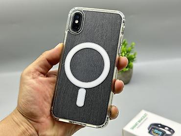 IPhone X, Б/у, 64 ГБ, Черный, Чехол, 90 %