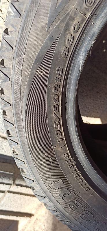 hankook: Шины 195 / 60 / R 15, Зима, Б/у, Пара, Легковые, Корея, Hankook — 2