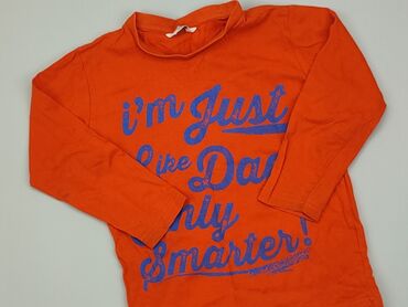pomaranczowa bluzka chłopięca: Bluzka, 3-4 lat, 98-104 cm, stan - Dobry