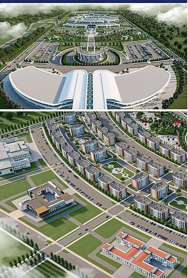 flat in osh: 1 комната, 36 м², Элитка, 1 этаж, ПСО (под самоотделку) — 4