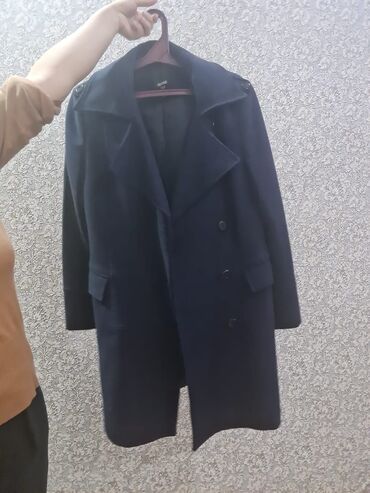 uzun paltolar: Palto A-Dress, XL (EU 42), rəng - Göy