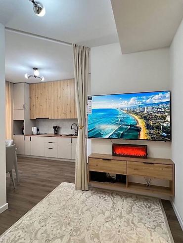 Продажа квартир: 1 комната, 52 м², Асанбай мкр Элитка, 5 этаж, Дизайнерский ремонт — 3
