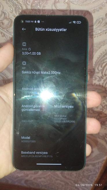 redmi note 9 kabrolari: Redmi Note 9, 64 GB, rəng - Yaşıl, İki sim kartlı — 6