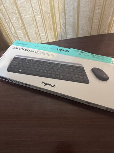 logitech shifter: Logitech klaviatura ve sıçan dəsti, təzedir