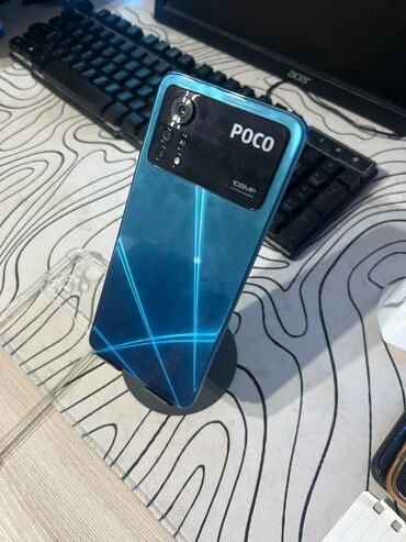 core i5 8500: Poco X4 Pro 5G, Б/у, 256 ГБ, цвет - Синий, 2 SIM