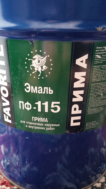 утепления дома: Продам краску эмаль серый ПФ 115 качественный российский 25 кг за 5000