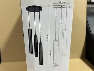 Stilski lusteri: Visilica sa tri cilindra – moderni luster - Dizajn: minimalistička — 18