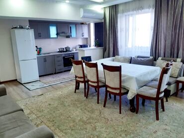 4 х комнатная квартира в Кыргызстан | Долгосрочная аренда квартир: 4 комнаты, С мебелью полностью