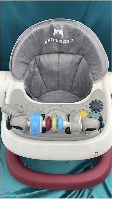 бейби вак: Детские ходунки INING BABY - Тип: классические ходунки с мягким — 1