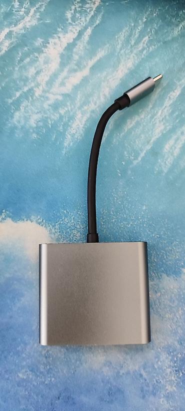 multi: USB‑C хаб 4‑в‑1 (Multi‑function Adapter) - Разъёмы: - 2x HDTV/HDMI — 3