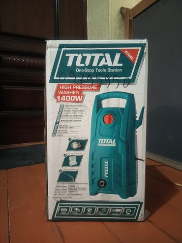 multi tool: TOTAL yüksək təzyiqli yuyucu – 1400W Məhsul xüsusiyyətləri: - Güc