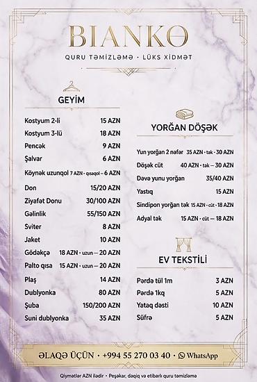 6 nəfərlik: Quru təmizləmə | Geyimlər — 2