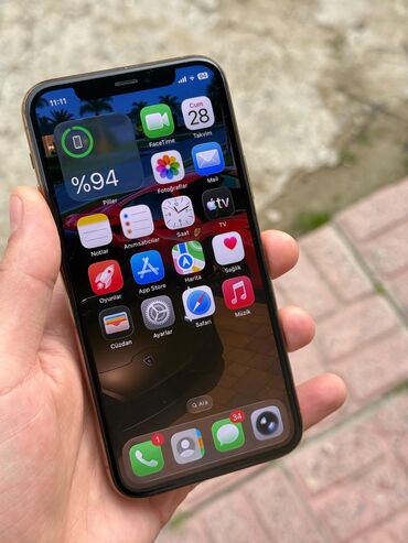Apple iPhone: IPhone 11 Pro, 256 GB, Qızılı, Face ID — 13