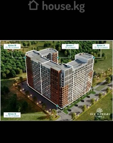 2 комнаты, 73 м², Элитка, 5 этаж, ПСО (под самоотделку)