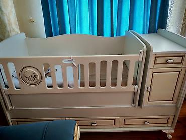 lay lay matras: TECILi olduğu üçün ucuz satilir Uşaq beşiyi – kombinə edilmiş model — 1