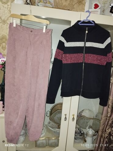 Şalvarlar: Şalvar, Abercrombie Fitch, L (EU 40), rəng - Qara