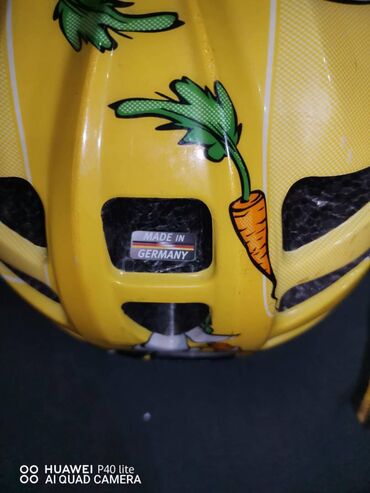 Ostale dečije stvari: Kaciga za bicikl za decu- žuta Kaciga za bicikl veličina XS — 5