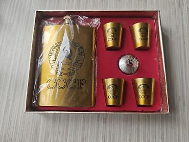 icki qiymetleri: Original içki dəsti. CCCR logolu heç istifadə olunmayıb. Yenidir — 1